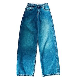 Motel Denim high rise wide leg size 26